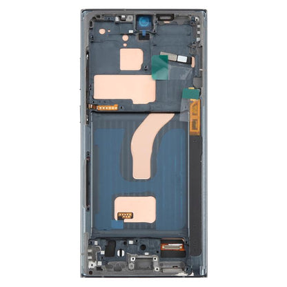 For Samsung Galaxy S22 Ultra SM-S908B 6.72 inch TFT LCD Screen Digitizer Full Assembly with Frame, Not Supporting Fingerprint Identification (Green) -  by buy2fix | Online Shopping UK | buy2fix