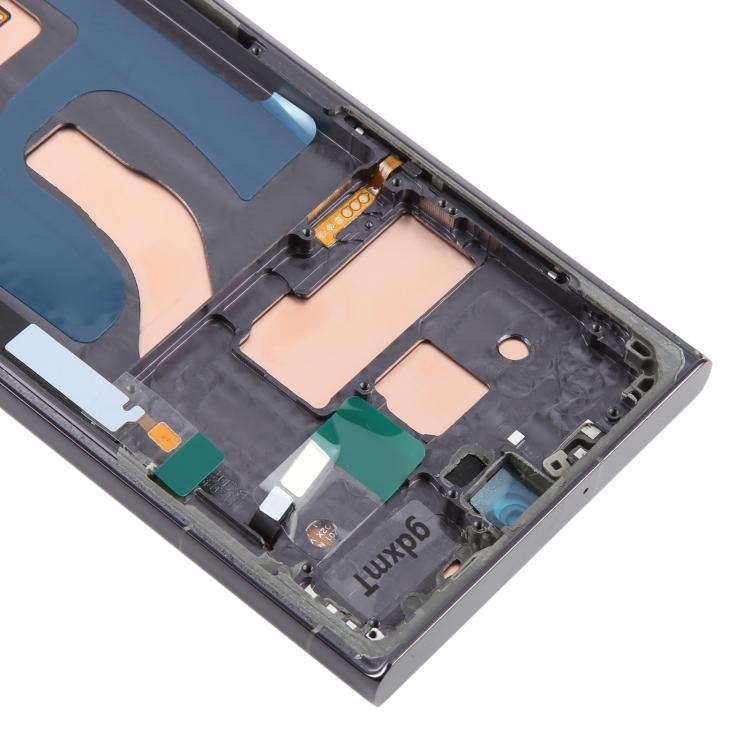 For Samsung Galaxy S22 Ultra SM-S908B 6.72 inch TFT LCD Screen Digitizer Full Assembly with Frame, Not Supporting Fingerprint Identification (Grey) -  by buy2fix | Online Shopping UK | buy2fix