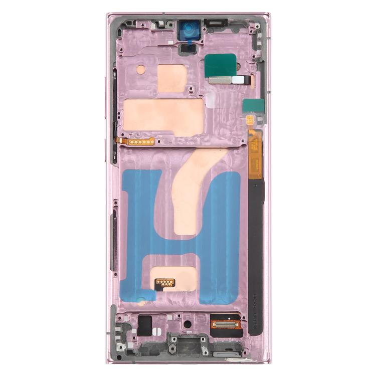 For Samsung Galaxy S22 Ultra SM-S908B 6.72 inch TFT LCD Screen Digitizer Full Assembly with Frame, Not Supporting Fingerprint Identification (Purple) -  by buy2fix | Online Shopping UK | buy2fix