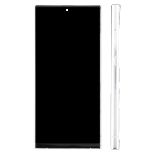 For Samsung Galaxy S22 Ultra SM-S908B 6.72 inch TFT LCD Screen Digitizer Full Assembly with Frame, Not Supporting Fingerprint Identification (Silver) -  by buy2fix | Online Shopping UK | buy2fix
