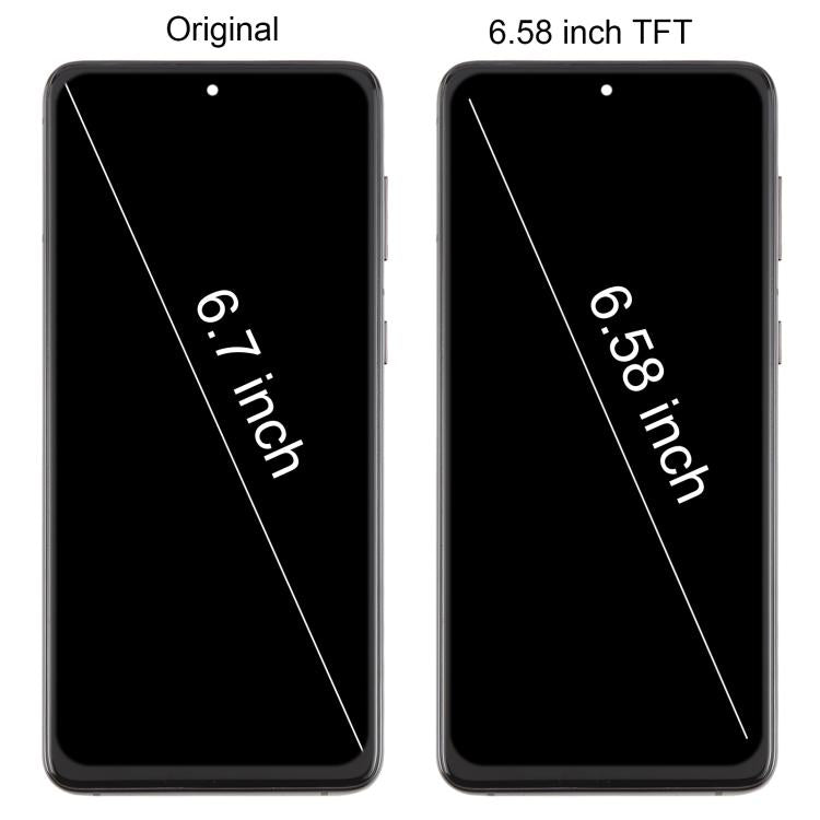 For Samsung Galaxy S21+ SM-G996B 6.58 inch TFT LCD Screen Digitizer Full Assembly with Frame, Not Supporting Fingerprint Identification (Silver) - LCD Screen by buy2fix | Online Shopping UK | buy2fix