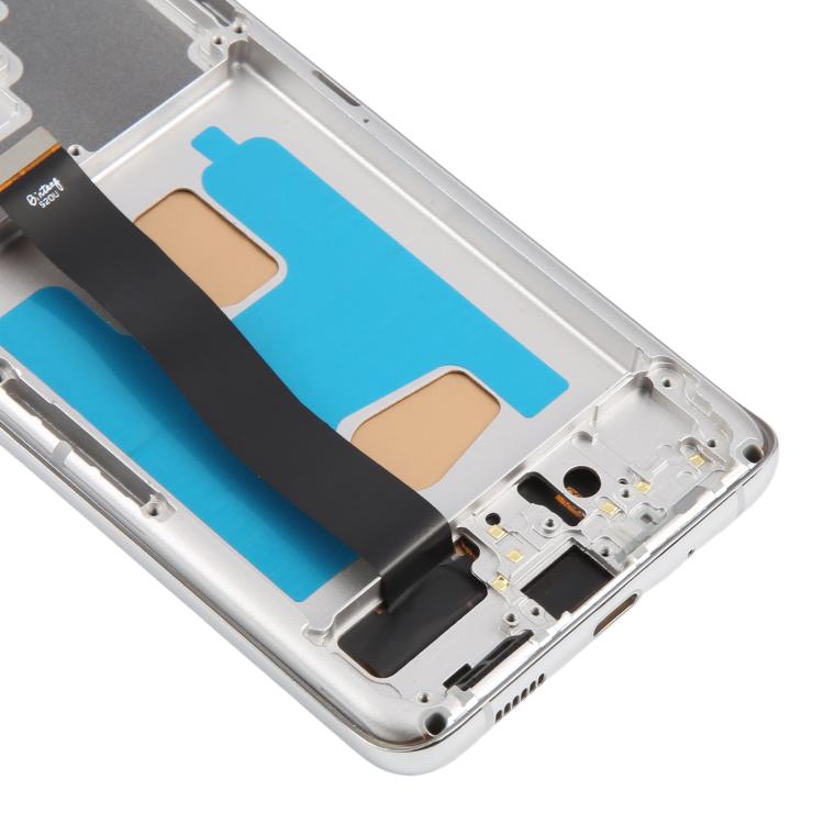 For Samsung Galaxy S20 Ultra SM-G988B 6.78 inch TFT LCD Screen Digitizer Full Assembly with Frame, Not Supporting Fingerprint Identification (Silver) - LCD Screen by buy2fix | Online Shopping UK | buy2fix