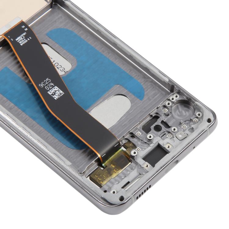 For Samsung Galaxy S20 4G SM-G980F 6.12 inch TFT LCD Screen Digitizer Full Assembly with Frame, Not Supporting Fingerprint Identification (Grey) - LCD Screen by buy2fix | Online Shopping UK | buy2fix