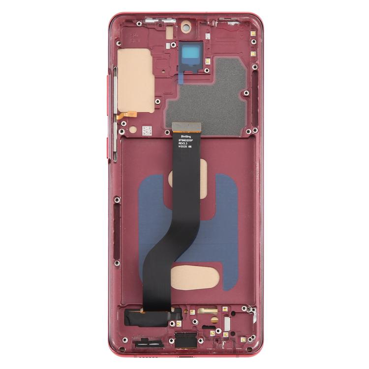 For Samsung Galaxy S20+ SM-G985F 6.58 inch TFT LCD Screen Digitizer Full Assembly with Frame, Not Supporting Fingerprint Identification (Red) - LCD Screen by buy2fix | Online Shopping UK | buy2fix