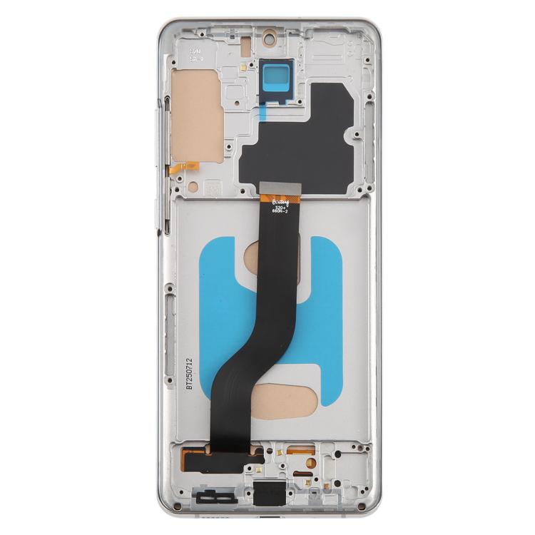 For Samsung Galaxy S20+ SM-G985F 6.58 inch TFT LCD Screen Digitizer Full Assembly with Frame, Not Supporting Fingerprint Identification (Silver) - LCD Screen by buy2fix | Online Shopping UK | buy2fix