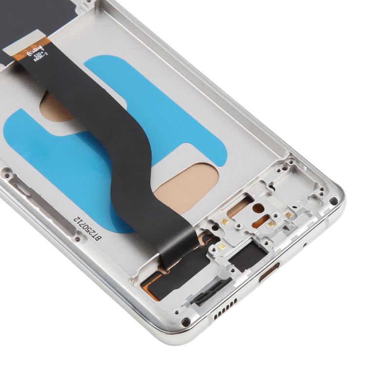 For Samsung Galaxy S20+ SM-G985F 6.58 inch TFT LCD Screen Digitizer Full Assembly with Frame, Not Supporting Fingerprint Identification (Silver) - LCD Screen by buy2fix | Online Shopping UK | buy2fix