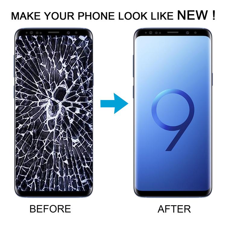 For Samsung Galaxy S9+ SM-G965F 6.18 inch TFT LCD Screen Digitizer Full Assembly with Frame (Gold) - LCD Screen by buy2fix | Online Shopping UK | buy2fix