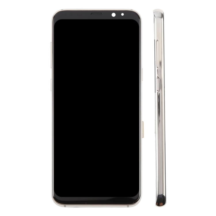 For Samsung Galaxy S8+ SM-G955F 6.18 inch TFT LCD Screen Digitizer Full Assembly with Frame (Gold) - LCD Screen by buy2fix | Online Shopping UK | buy2fix