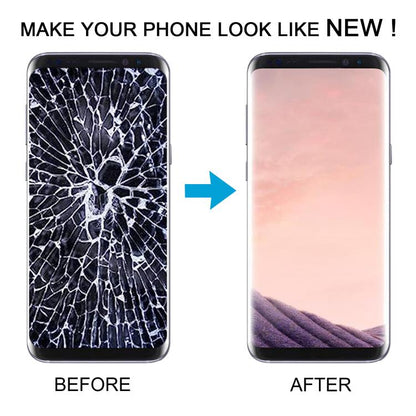 For Samsung Galaxy S8+ SM-G955F 6.18 inch TFT LCD Screen Digitizer Full Assembly with Frame (Silver) - LCD Screen by buy2fix | Online Shopping UK | buy2fix