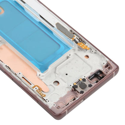 For Samsung Galaxy Note9 SM-N960F 6.33 inch TFT LCD Screen Digitizer Full Assembly with Frame (Gold) - LCD Screen by buy2fix | Online Shopping UK | buy2fix