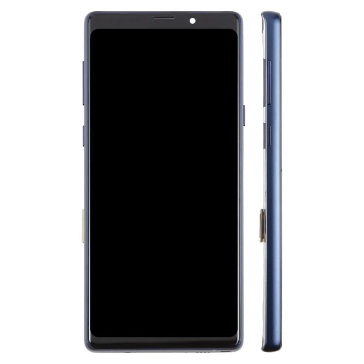 For Samsung Galaxy Note9 SM-N960F 6.33 inch TFT LCD Screen Digitizer Full Assembly with Frame (Blue) - LCD Screen by buy2fix | Online Shopping UK | buy2fix