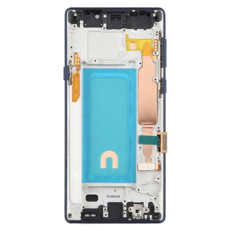 For Samsung Galaxy Note9 SM-N960F 6.33 inch TFT LCD Screen Digitizer Full Assembly with Frame (Blue) - LCD Screen by buy2fix | Online Shopping UK | buy2fix