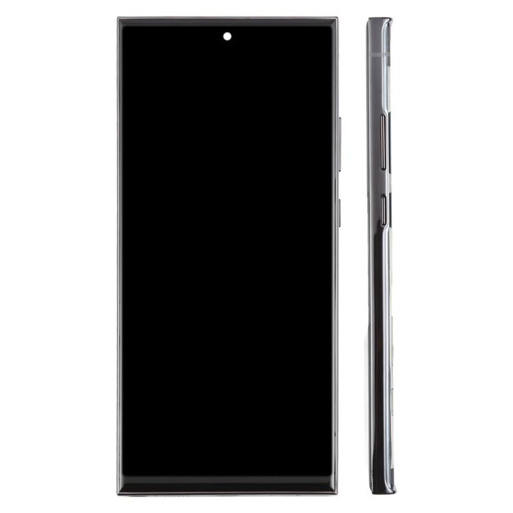 For Samsung Galaxy Note20 Ultra SM-N986B 6.72 inch TFT LCD Screen Digitizer Full Assembly with Frame, Not Supporting Fingerprint Identification (Black) - LCD Screen by buy2fix | Online Shopping UK | buy2fix