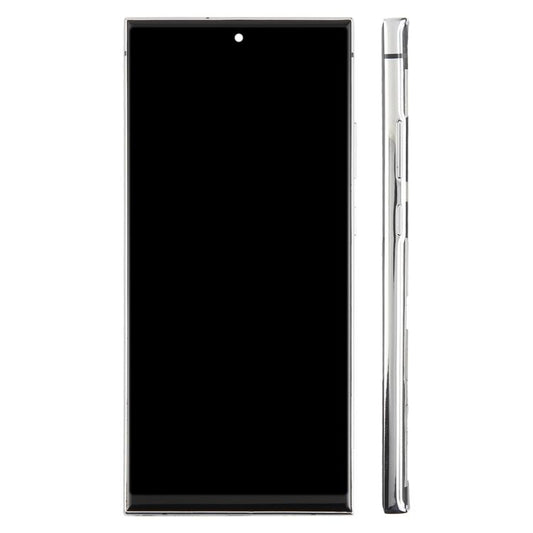 For Samsung Galaxy Note20 Ultra SM-N986B 6.72 inch TFT LCD Screen Digitizer Full Assembly with Frame, Not Supporting Fingerprint Identification (Silver) - LCD Screen by buy2fix | Online Shopping UK | buy2fix