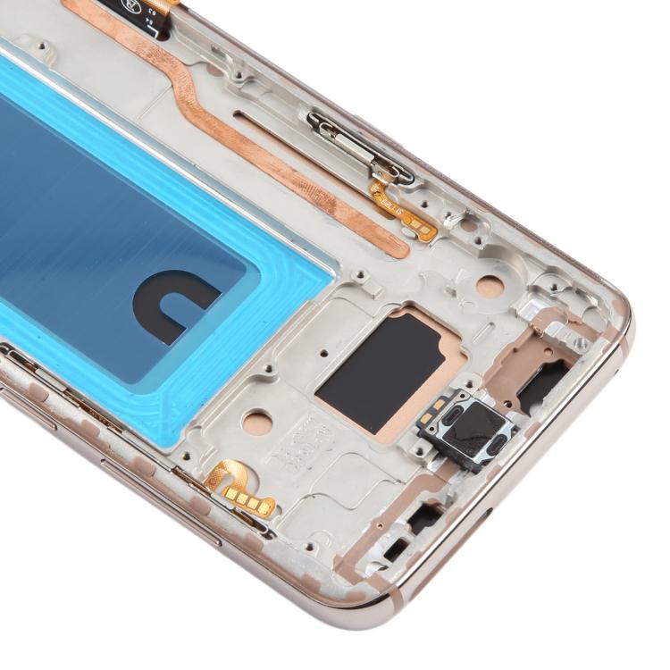 For Samsung Galaxy S8 SM-G950F 5.7 inch TFT LCD Screen Digitizer Full Assembly with Frame (Gold) - LCD Screen by buy2fix | Online Shopping UK | buy2fix