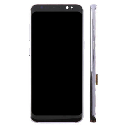 For Samsung Galaxy S8 SM-G950F 5.7 inch TFT LCD Screen Digitizer Full Assembly with Frame (Purple) - LCD Screen by buy2fix | Online Shopping UK | buy2fix