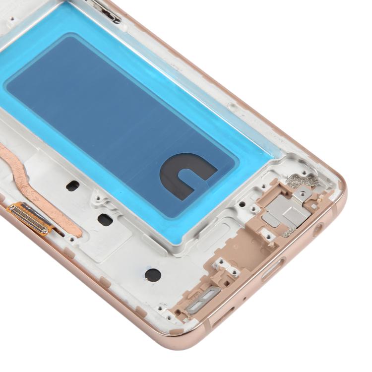 For Samsung Galaxy S9 SM-G960F 5.7 inch TFT LCD Screen Digitizer Full Assembly with Frame (Gold) - LCD Screen by buy2fix | Online Shopping UK | buy2fix