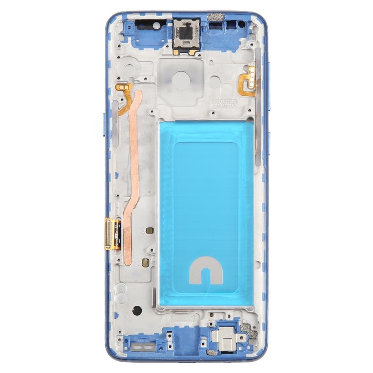 For Samsung Galaxy S9 SM-G960F 5.7 inch TFT LCD Screen Digitizer Full Assembly with Frame (Blue) - LCD Screen by buy2fix | Online Shopping UK | buy2fix