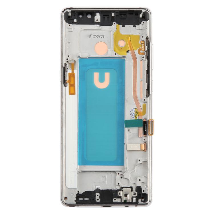 For Samsung Galaxy Note 8 SM-N950F 6.25 inch TFT LCD Screen Digitizer Full Assembly with Frame (Silver) - LCD Screen by buy2fix | Online Shopping UK | buy2fix