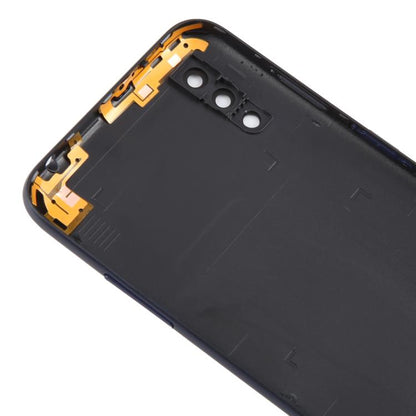 For Samsung Galaxy A01 SM-A015F Back Cover with Camera Lens Cover(Blue) - Back Cover by buy2fix | Online Shopping UK | buy2fix