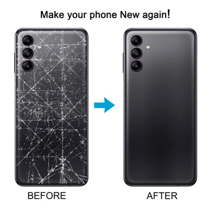 For Samsung Galaxy A04s SM-A047F Back Cover with Camera Lens Cover(Pink) - Back Cover by buy2fix | Online Shopping UK | buy2fix