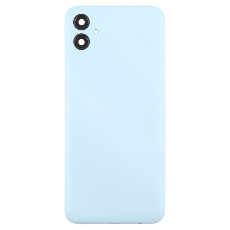 For Samsung Galaxy A04e SM-A042F Back Cover with Camera Lens Cover(Blue) - Back Cover by buy2fix | Online Shopping UK | buy2fix