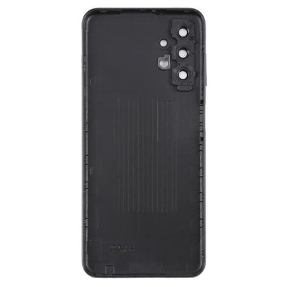 For Samsung Galaxy A13 SM-A135F Back Cover with Camera Lens Cover(Black) - Back Cover by buy2fix | Online Shopping UK | buy2fix