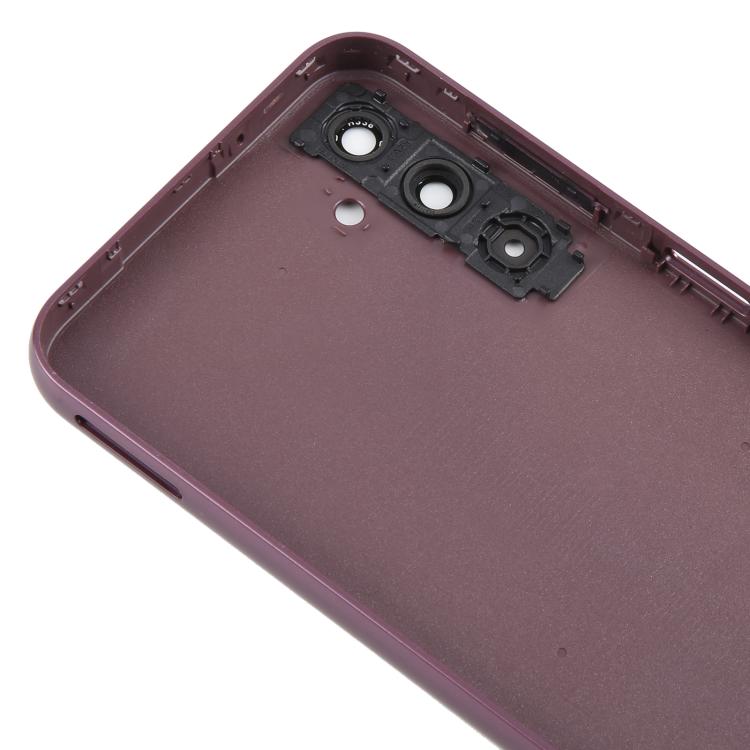 For Samsung Galaxy A14 SM-A145F Back Cover with Camera Lens Cover(Purple) - Back Cover by buy2fix | Online Shopping UK | buy2fix