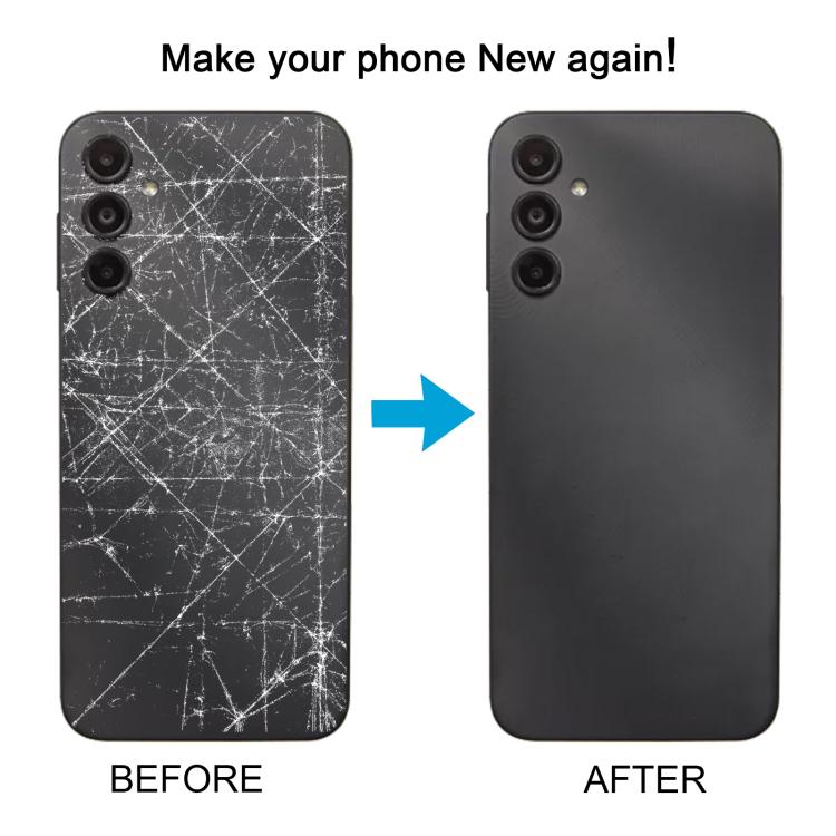 For Samsung Galaxy A14 SM-A145F Back Cover with Camera Lens Cover(Black) - Back Cover by buy2fix | Online Shopping UK | buy2fix