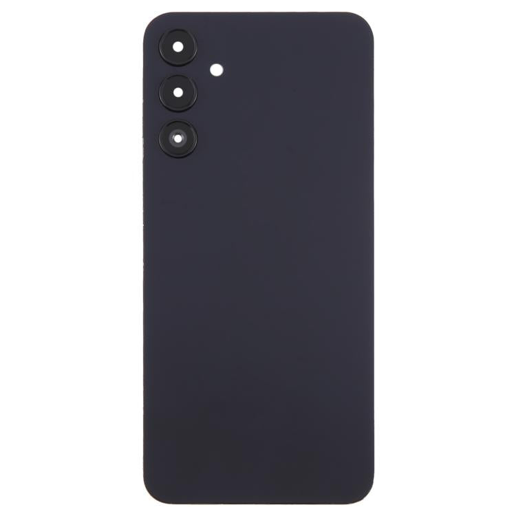 For Samsung Galaxy A15 SM-A155F Back Cover with Camera Lens Cover(Black) - Back Cover by buy2fix | Online Shopping UK | buy2fix
