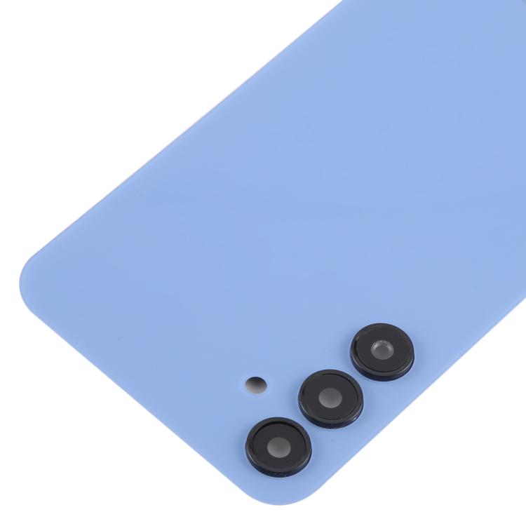 For Samsung Galaxy A15 SM-A155F Back Cover with Camera Lens Cover(Blue) - Back Cover by buy2fix | Online Shopping UK | buy2fix