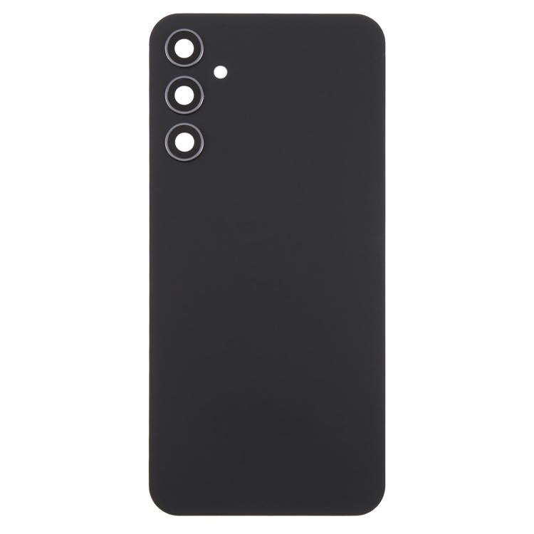 For Samsung Galaxy A34 SM-A346B Back Cover with Camera Lens Cover(Black) - Back Cover by buy2fix | Online Shopping UK | buy2fix