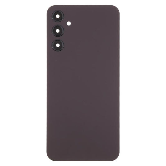For Samsung Galaxy A24 SM-A245 Back Cover with Camera Lens Cover(Dark Red) - Back Cover by buy2fix | Online Shopping UK | buy2fix