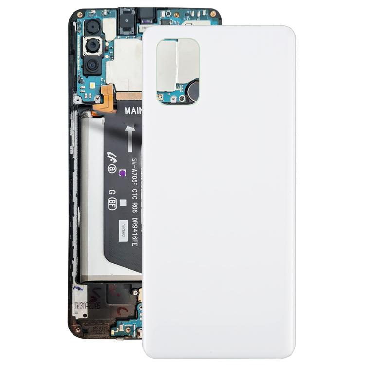 For Samsung Galaxy A71 4G SM-A715F Back Cover(White) - Back Cover by buy2fix | Online Shopping UK | buy2fix