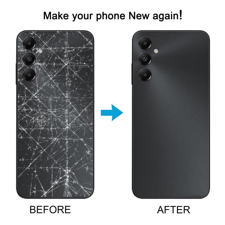 For Samsung Galaxy A05s SM-A057F Back Cover(White) - Back Cover by buy2fix | Online Shopping UK | buy2fix