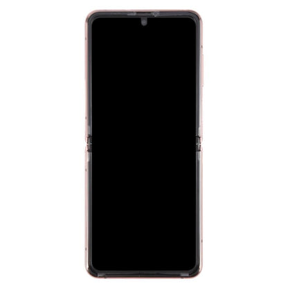 For Samsung Galaxy Z Flip 5G SM-F707 LCD Screen Digitizer Full Assembly with Frame (Pink) - LCD Screen by buy2fix | Online Shopping UK | buy2fix