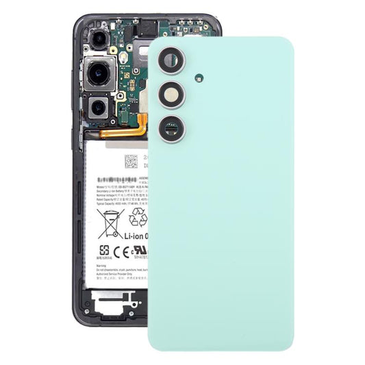 For Samsung Galaxy S24 FE SM-S721B OEM Back Cover with Camera Lens Cover(Green) -  by buy2fix | Online Shopping UK | buy2fix