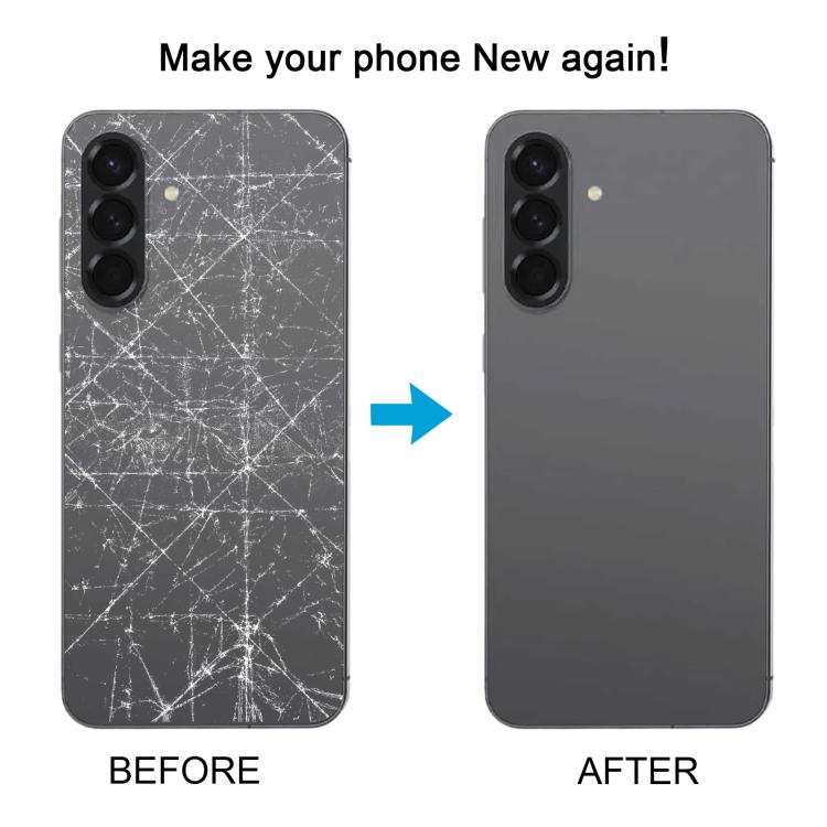 For Samsung Galaxy A56 SM-A566B OEM Back Cover with Camera Lens Cover(White) - Back Cover by buy2fix | Online Shopping UK | buy2fix