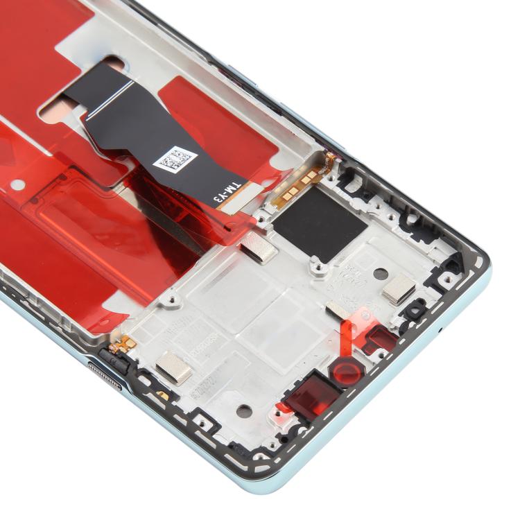 For Huawei Enjoy 70X Original LCD Screen Digitizer Full Assembly with Frame (Green) - LCD Screen by buy2fix | Online Shopping UK | buy2fix