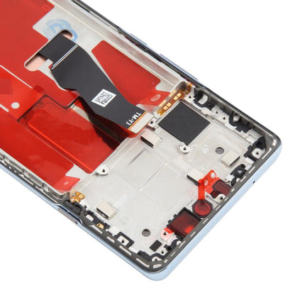 For Huawei Enjoy 70X Original LCD Screen Digitizer Full Assembly with Frame (Blue) - LCD Screen by buy2fix | Online Shopping UK | buy2fix