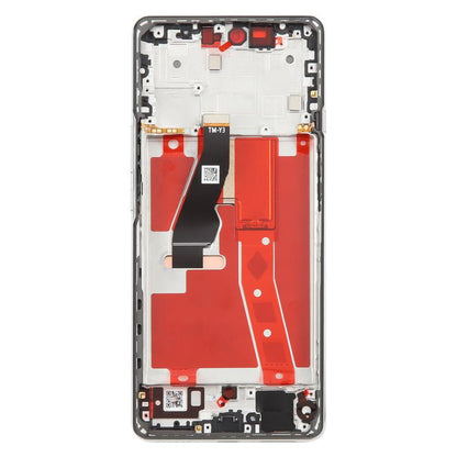 For Huawei Enjoy 70X Original LCD Screen Digitizer Full Assembly with Frame (Silver) - LCD Screen by buy2fix | Online Shopping UK | buy2fix