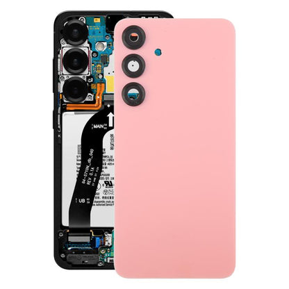 For Samsung Galaxy S25+ SM-S936B OEM Back Cover with Camera Lens Cover(Pink) -  by buy2fix | Online Shopping UK | buy2fix