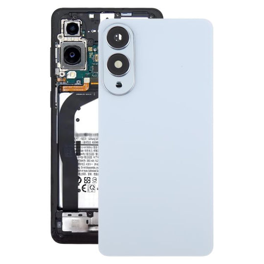 For Samsung Galaxy S25 Edge SM-S937 OEM Battery Back Cover with Camera Lens Frame(Silver)
