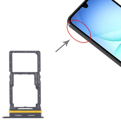 For Samsung Galaxy A17 5G SM-A176B Original SIM + SIM / Micro SD Card Tray (Black) - Card Tray by buy2fix | Online Shopping UK | buy2fix