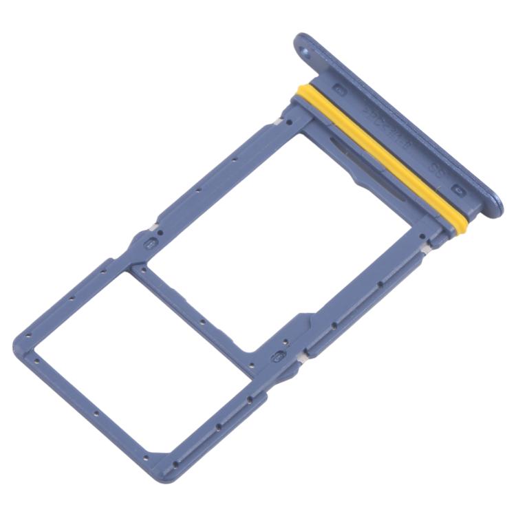 For Samsung Galaxy A17 5G SM-A176U Original SIM + Micro SD Card Tray (Blue) - Card Tray by buy2fix | Online Shopping UK | buy2fix