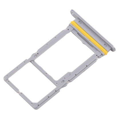 For Samsung Galaxy A17 5G SM-A176U Original SIM + Micro SD Card Tray (Silver) - Card Tray by buy2fix | Online Shopping UK | buy2fix