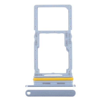 For Samsung Galaxy A17 4G SM-A175F Original SIM + SIM / Micro SD Card Tray (Blue) - Card Tray by buy2fix | Online Shopping UK | buy2fix