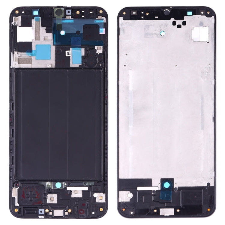 For Galaxy A50 SM-A505F/DS, A505FN/DS, A505GN/DS, A505FM/DS, A505YN  Front Housing LCD Frame Bezel Plate (Black) - Frame Bezel Plate by buy2fix | Online Shopping UK | buy2fix