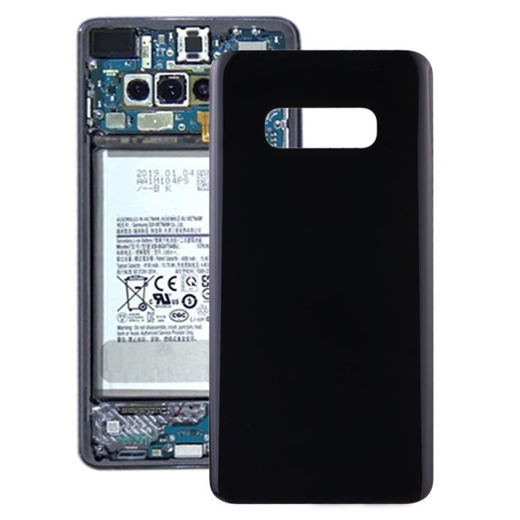 For Galaxy S10e SM-G970F/DS, SM-G970U, SM-G970W Battery Back Cover (Black) - Back Cover by buy2fix | Online Shopping UK | buy2fix