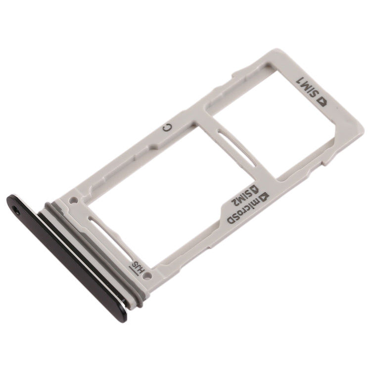 For Galaxy Note9 SIM Card Tray + SIM Card Tray / Micro SD Card Tray (Black) - Card Tray by buy2fix | Online Shopping UK | buy2fix